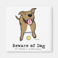 Cuidado com o Cachorro (se você é uma bola de têni