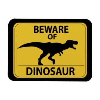 Íman Cuidado com o dinossauro