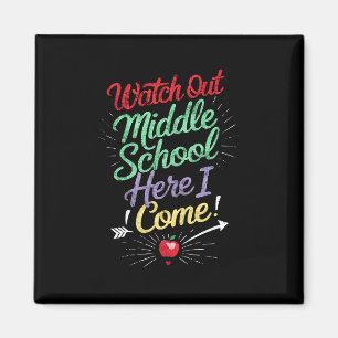 Íman Cuidado Escola de Ensino Fundamental Aqui Vou Eu E