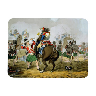 Íman Cuirassiers franceses na Batalha de Waterloo, Char