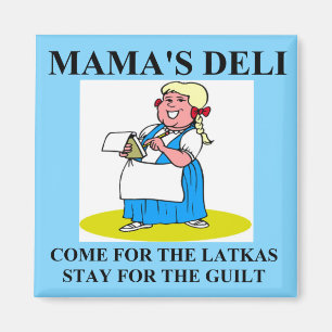 Íman culpa judaica e latkes do mama