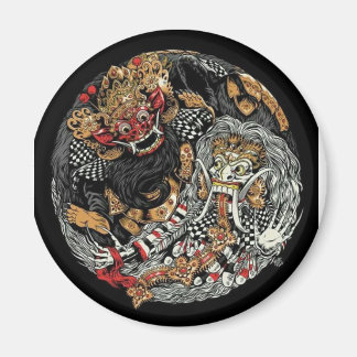 Íman Cultura Bali, Indonésia, ímãs fotográficos