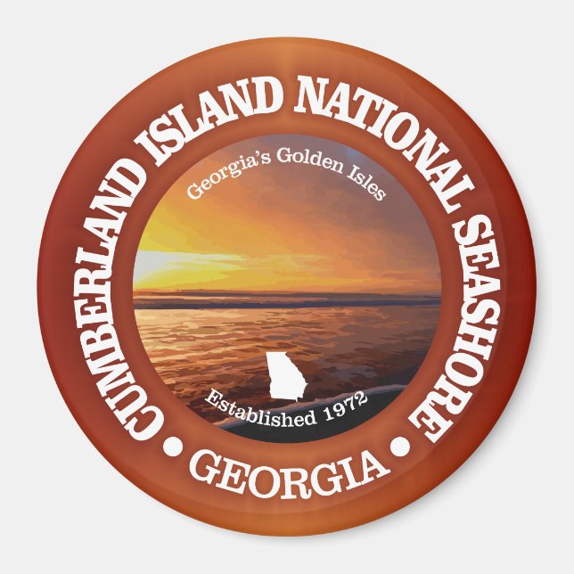 Íman Cumberland Island National Seashore (Frente)