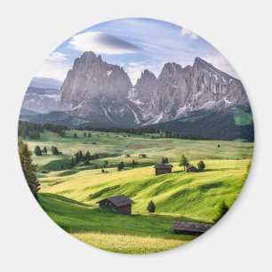 Íman Cumes da dolomite de Seiser Alm , Italia