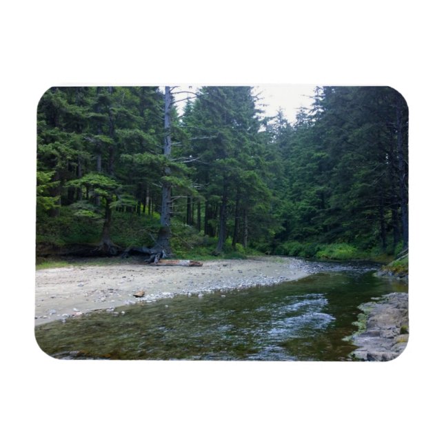 Íman Cummins Creek no Parque Estadual de Netuno, OR (Horizontal)