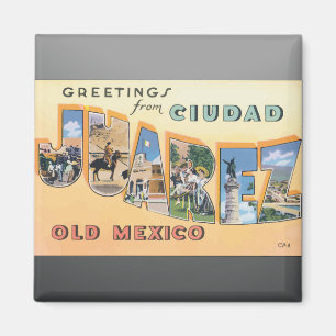 Íman Cumprimentos de Ciudad Juarez México velho,