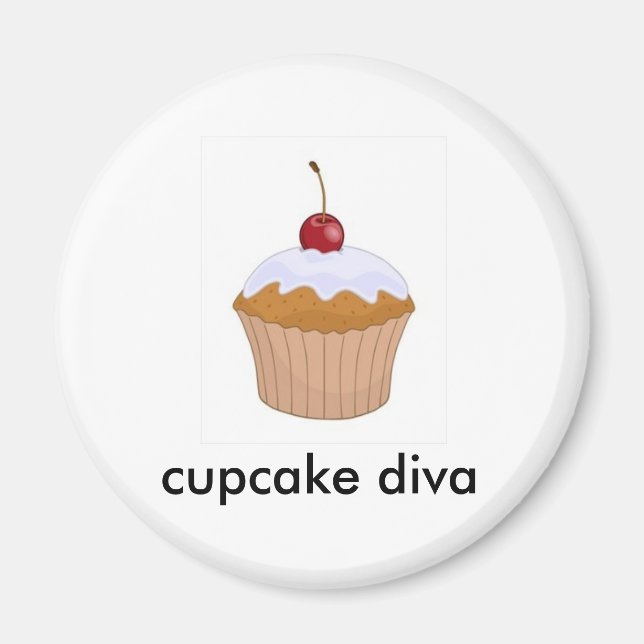 Íman cupcake (Frente)