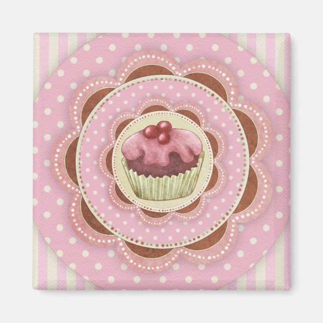 Íman Cupcake (Frente)