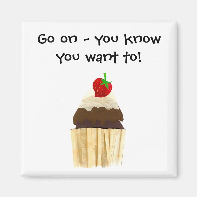 Íman Cupcake (Frente)