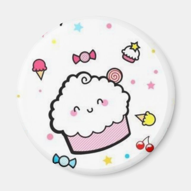 Íman cupcake (Frente)
