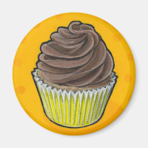 Íman cupcake 1 do zazzle