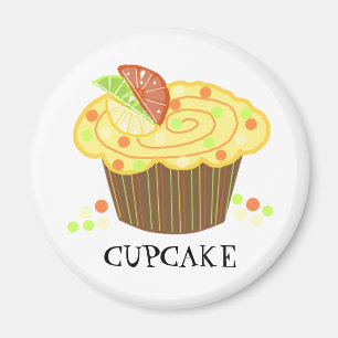 Íman Cupcake de Bala de Limão