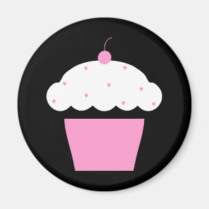 Íman cupcake de cereja
