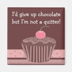 Íman Cupcake de Chocolate com Dito
