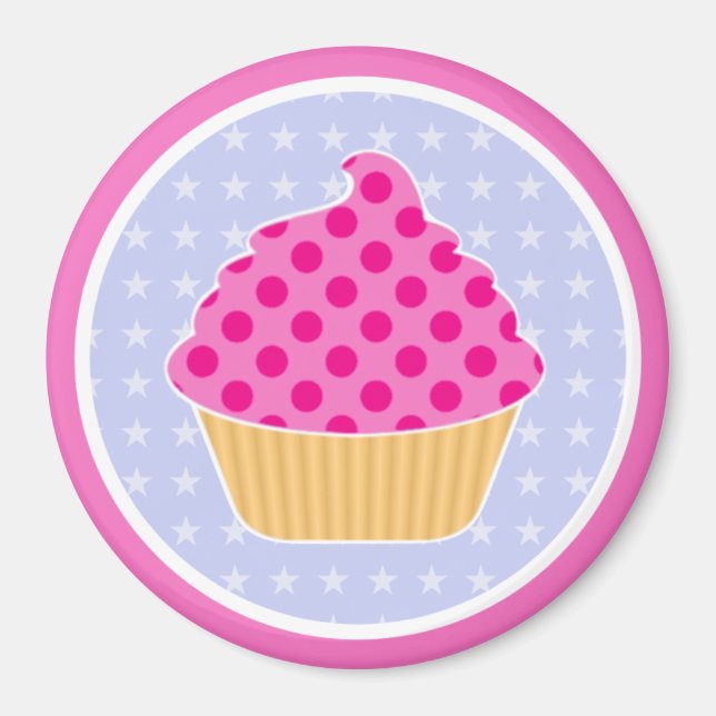 Íman Cupcake de Kawaii (Frente)