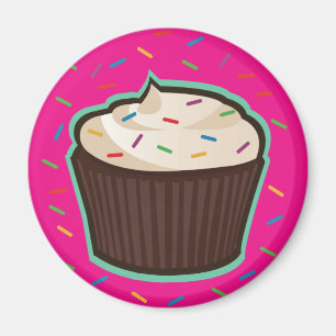 Íman Cupcake do chocolate