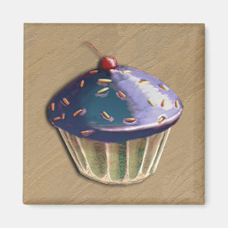 Íman Cupcake metálico
