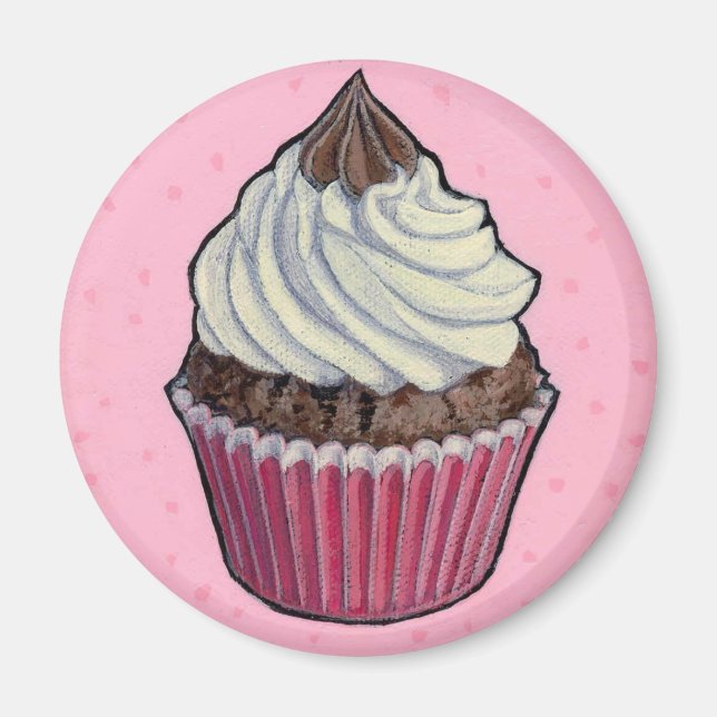 Íman cupcake nº 104 (Frente)