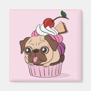 Íman Cupcake Pug