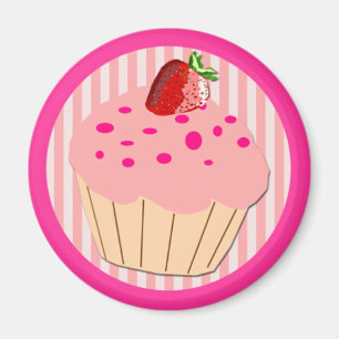 Íman Cupcake rosa