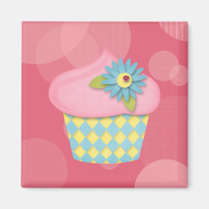 Íman cupcake saboroso