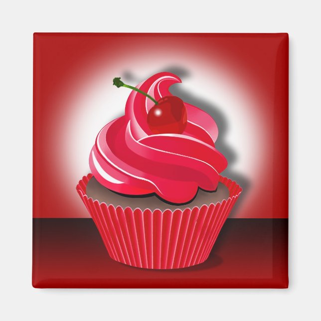 Íman "Cupcake Spotlight" de Cheryl Daniels (Frente)