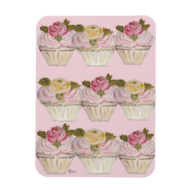 ÍMAN  ~ CUPCAKES ~ (Vertical)