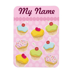 Íman Cupcakes personalizados