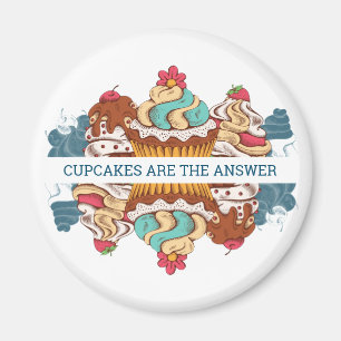 Íman Cupcakes são a resposta Engraçada