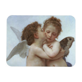 Íman Cupid and Psyche as children - William Bouguereau