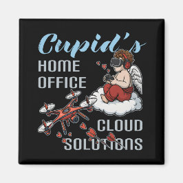 Íman Cupid’s Home Office, Drone Valentine’s Day