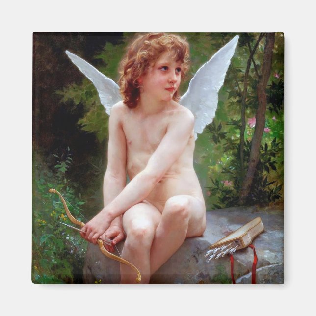 Íman Cupido, Bouguereau (Frente)