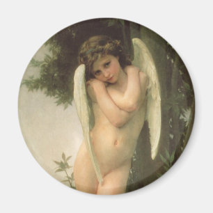 Íman Cupido (Cupidon) Angel Portrait de Bouguereau