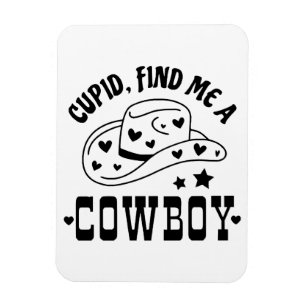 Íman Cupido Encontre Me Um Cowboy Western