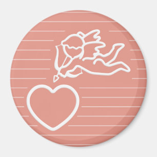 Íman Cupido Gira ímã personalizado