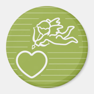 Íman Cupido Gira ímã personalizado