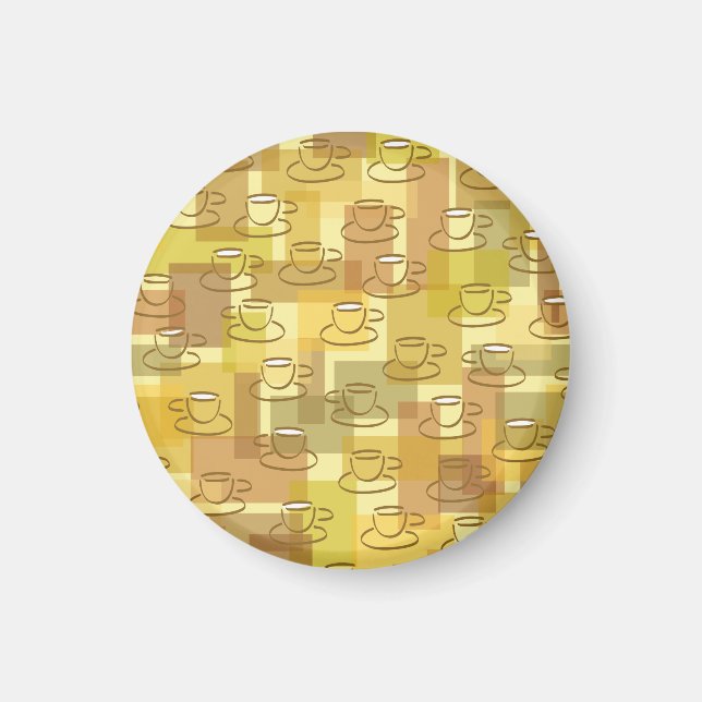 Íman Cuppa Joe - Café Retro (Frente)