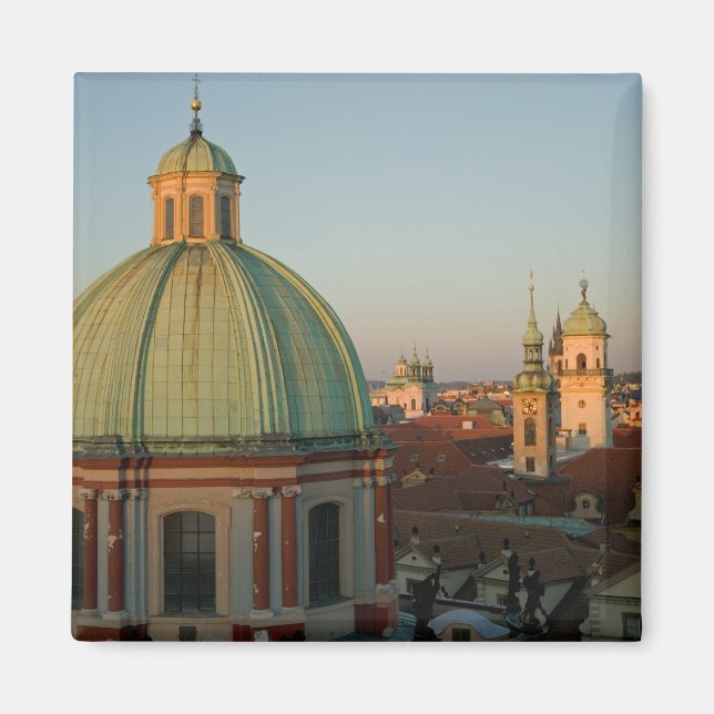 Íman Cúpula da Igreja de São Francisco, Praga, Repúblic (Frente)