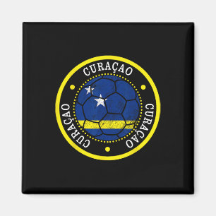Íman Curaçao Futebol Ll,curaçao,bandeira De Curaçao,cur
