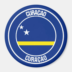 Íman Curaçao Round Emblem