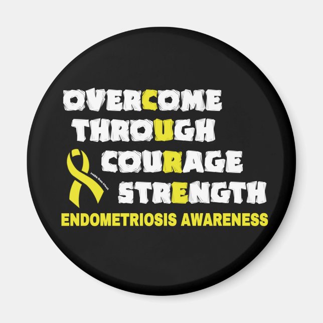 Íman CURE... Endometriose (Frente)