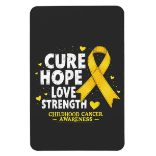 Íman Cure Hope Ame Forte Consciência do Cancer Infantil