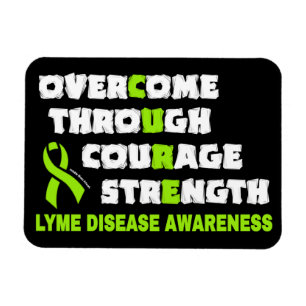 Íman CURE...Lyme Magnet