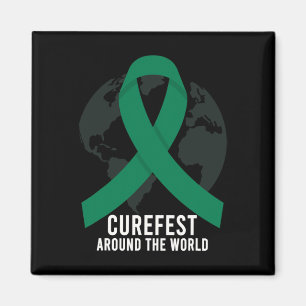 Íman Curefest em todo o mundo Conscientização sobre o c