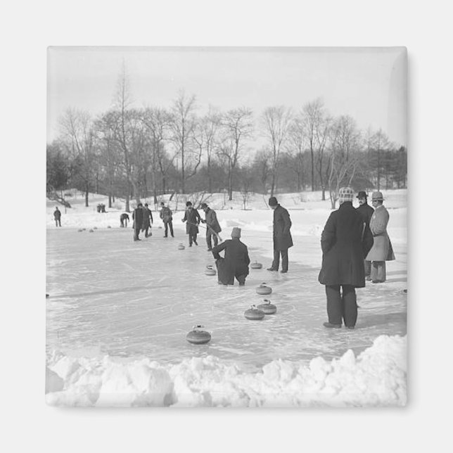 Íman Curling no Magnet NYC do Central Park (Frente)