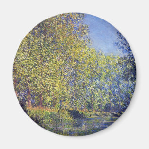 Íman Curva no rio Epte perto de Giverny por Claude Mone