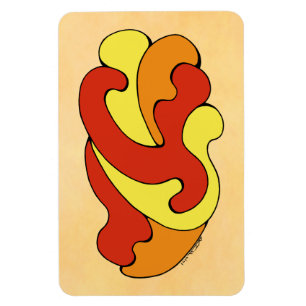 Íman Curvas de Embrasão (Amarelo, Vermelho, Laranja)