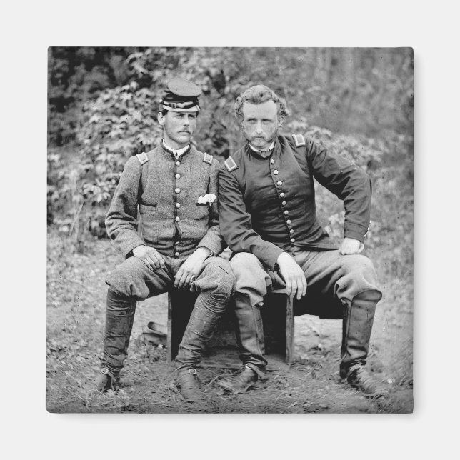 Íman Custer & Prisioneiro, 1862 (Frente)