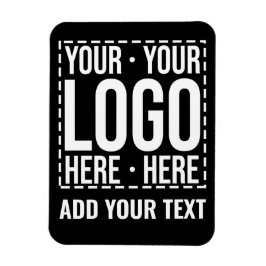 Íman Custom Business Logo Corporate Company Modern Cool