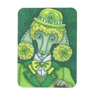 Íman *Custom do ÍMÃ do CÃO do DIA de ST PATRICK